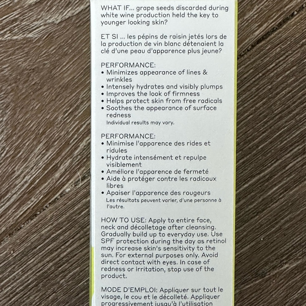 Sémillon Overnight Retinol Serum with Niacinamide + Hyaluronic Acid - Picture 4 of 5